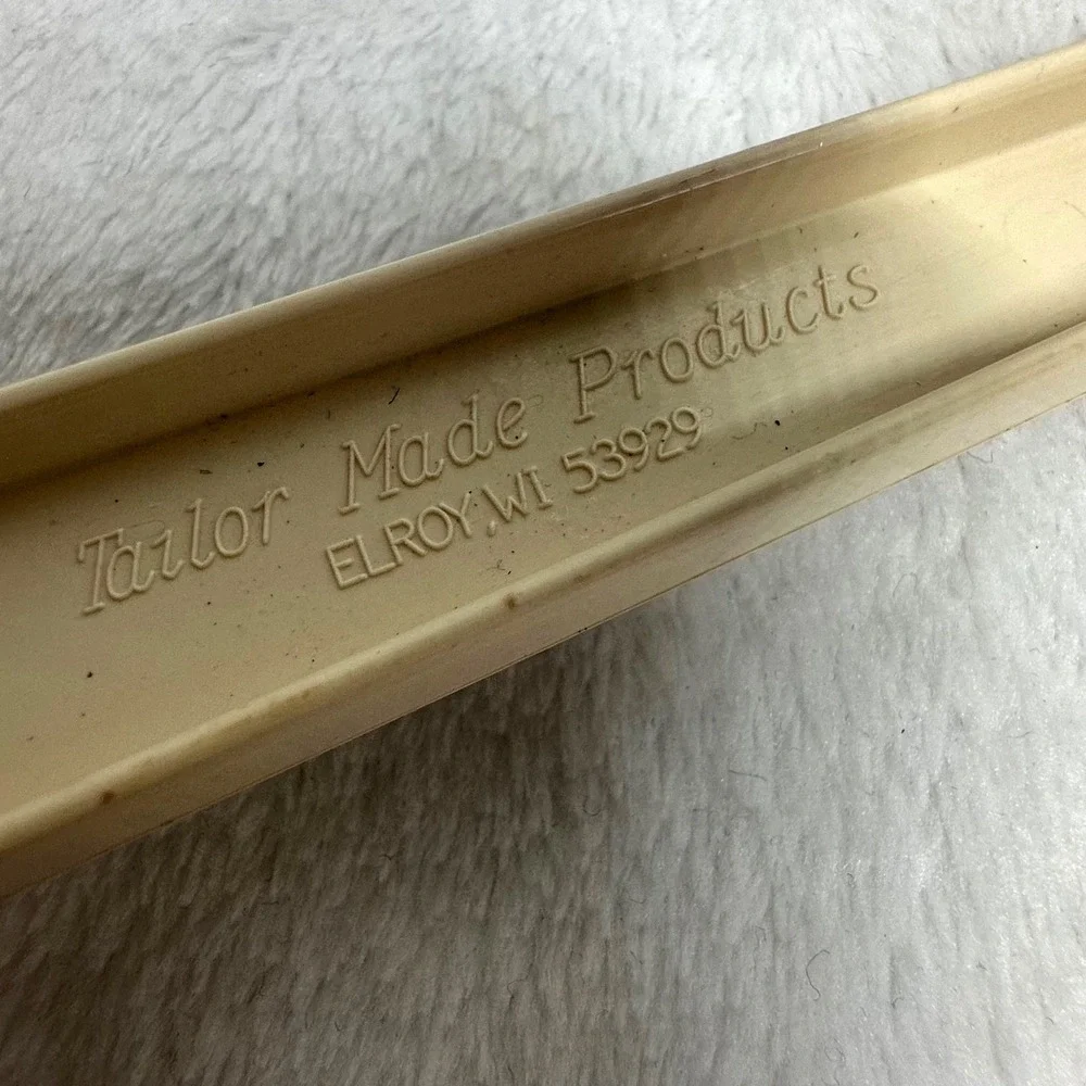 Tailor Made Products Slotted Spoon Kitchen Tool Cream‎ Good Vintage USA 106